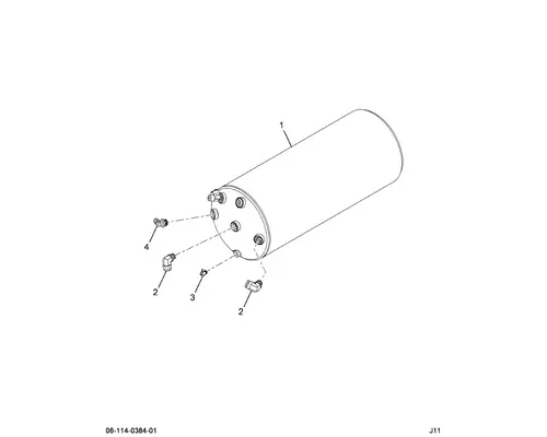 INTERNATIONAL International  Air Tank