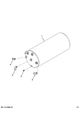 INTERNATIONAL International  Air Tank