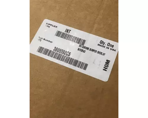 INTERNATIONAL International  Bumper End Cap