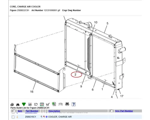 INTERNATIONAL International  Charge Air Cooler (ATAAC)