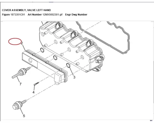 INTERNATIONAL International  Engine Parts, Misc.