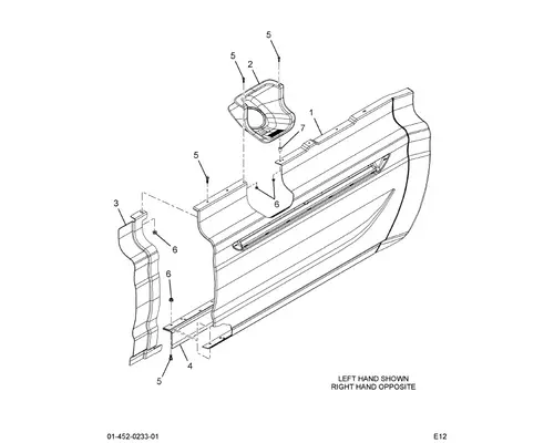 INTERNATIONAL International  Sleeper Fairing