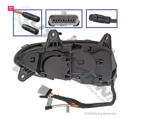INTERNATIONAL LT 2014-2025 HEADLAMP ASSEMBLY