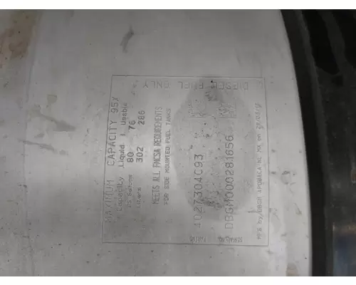 INTERNATIONAL LT 2017-2025 FUEL TANK