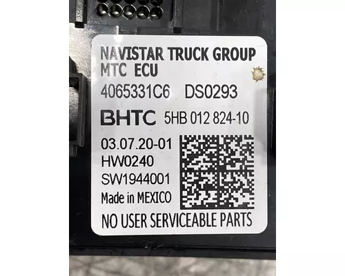 INTERNATIONAL LT625 Climate Control