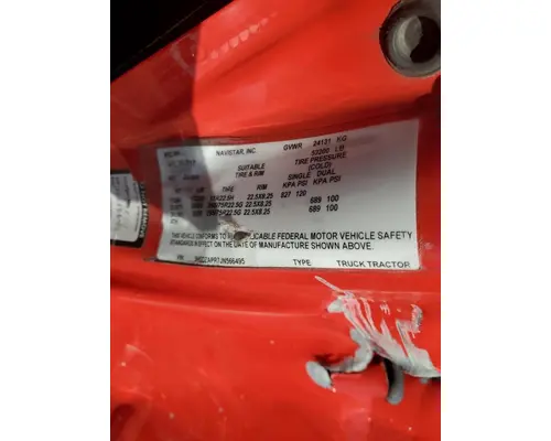 INTERNATIONAL LT625 Complete Vehicle