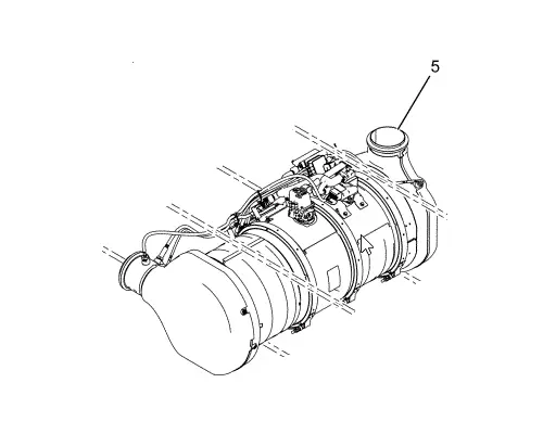 INTERNATIONAL LT625 DPF (Diesel Particulate Filter)