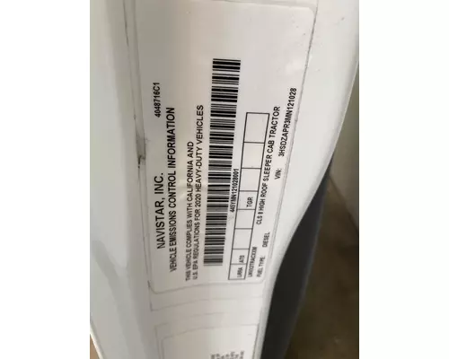 INTERNATIONAL LT625 Door Assembly, Front