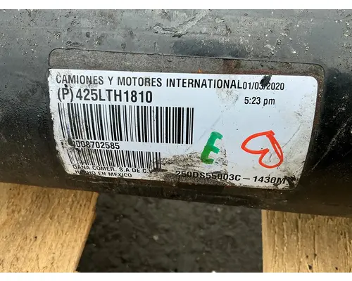 INTERNATIONAL LT625 Drive Shaft, Front