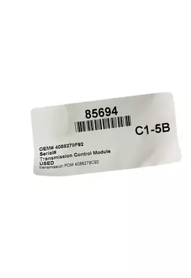 INTERNATIONAL LT625 ECM (Transmission)
