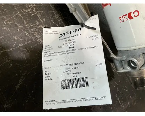 INTERNATIONAL LT625 FilterWater Separator
