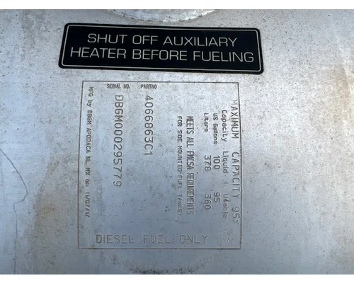 INTERNATIONAL LT625 Fuel Tank