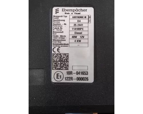 INTERNATIONAL LT625 Heater or Air Conditioner Parts, Misc.