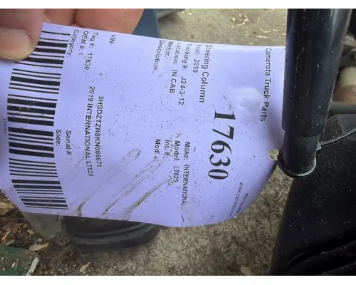 INTERNATIONAL LT625 Steering Column