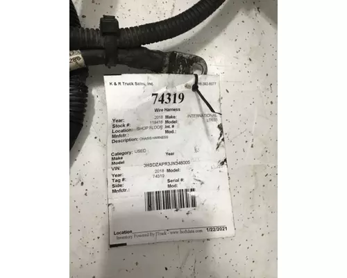 INTERNATIONAL LT625 Wire Harness