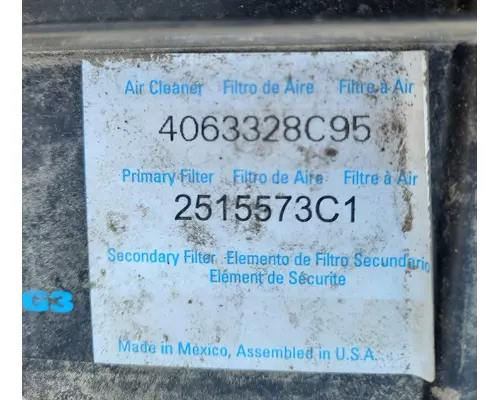 INTERNATIONAL LT AIR CLEANER