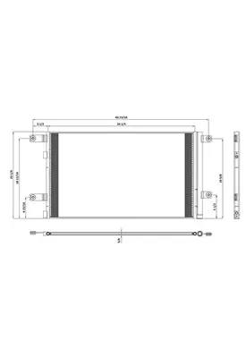 INTERNATIONAL LT AIR CONDITIONER CONDENSER