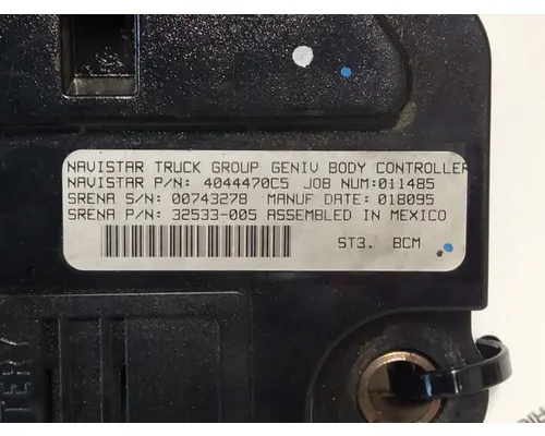 INTERNATIONAL LT CAB CONTROL UNIT MODULE