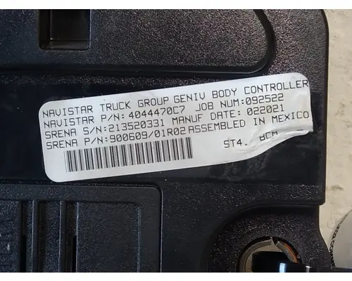 INTERNATIONAL LT CAB CONTROL UNIT MODULE