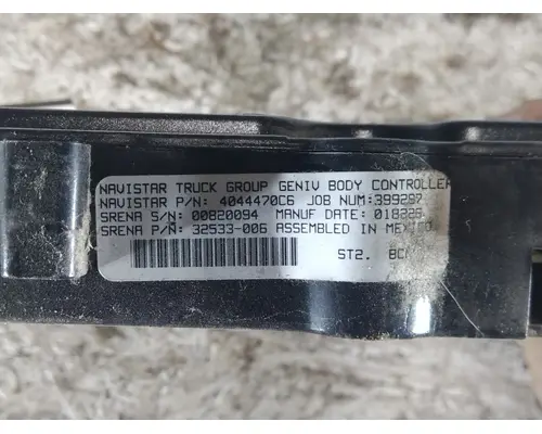 INTERNATIONAL LT CAB CONTROL UNIT MODULE