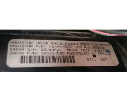 INTERNATIONAL LT CHASSIS CONTROL MODULE (CCM)