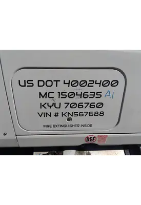 INTERNATIONAL LT DOOR, COMPARTMENT