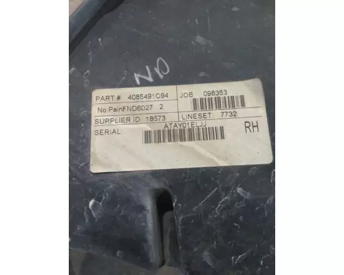 INTERNATIONAL LT FENDER, SPLASH SHIELDGUARD