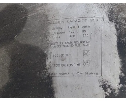 INTERNATIONAL LT FUEL TANK