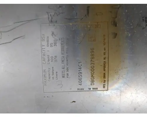 INTERNATIONAL LT FUEL TANK