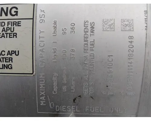 INTERNATIONAL LT FUEL TANK