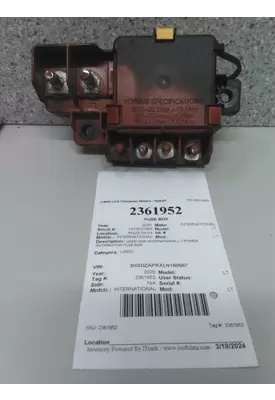 INTERNATIONAL LT FUSE BOX