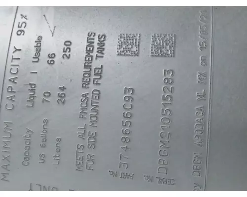 INTERNATIONAL LT Fuel Tank
