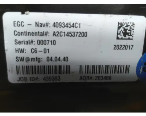 INTERNATIONAL LT GAUGE CLUSTER