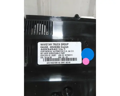 INTERNATIONAL LT GAUGE CLUSTER
