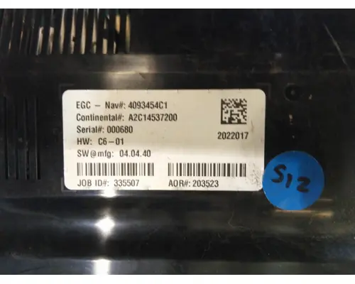 INTERNATIONAL LT GAUGE CLUSTER