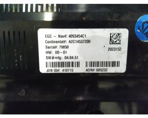 INTERNATIONAL LT GAUGE CLUSTER