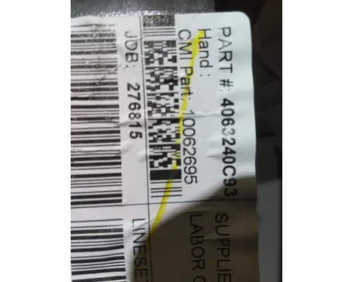 INTERNATIONAL LT INTERIOR CABINET