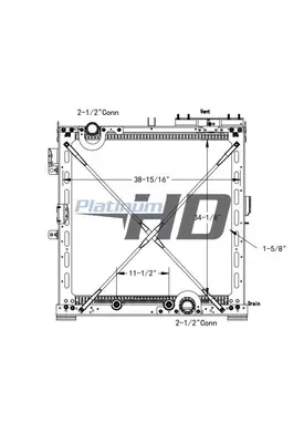 INTERNATIONAL LT Radiator