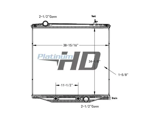 INTERNATIONAL LT Radiator