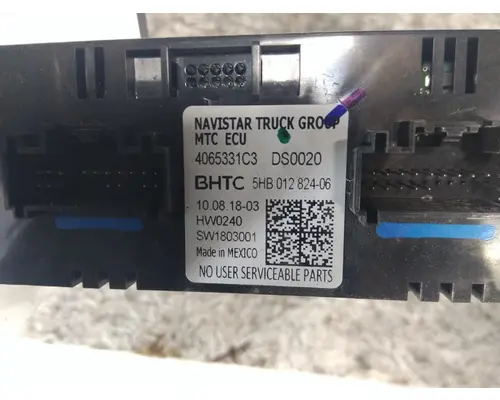 INTERNATIONAL LT TEMPERATURE CONTROL