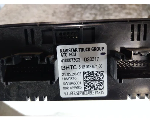 INTERNATIONAL LT TEMPERATURE CONTROL