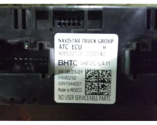 INTERNATIONAL LT TEMPERATURE CONTROL