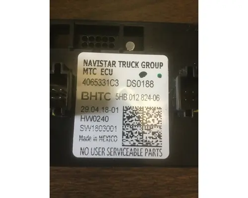 INTERNATIONAL LT TEMPERATURE CONTROL