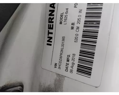 INTERNATIONAL LT WHOLE TRUCK FOR RESALE