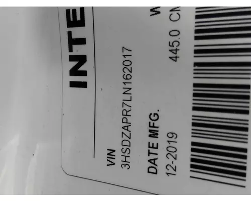 INTERNATIONAL LT WHOLE TRUCK FOR RESALE