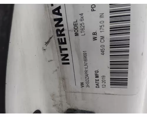 INTERNATIONAL LT WHOLE TRUCK FOR RESALE