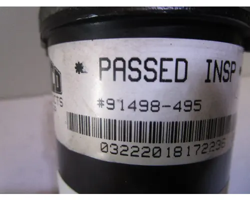 INTERNATIONAL LoneStar_91498-495 Wiper Motor, Windshield