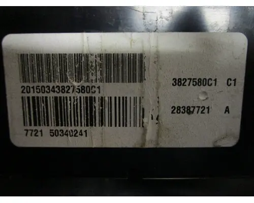 INTERNATIONAL LoneStar-Cab_3827580C1 AC Control