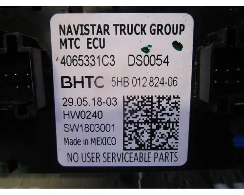 INTERNATIONAL LoneStar-Cab_4065331C3 AC Control