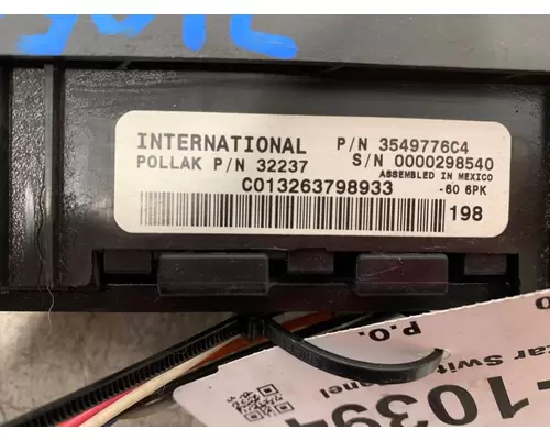 INTERNATIONAL Lonestar Dash  Console Switch